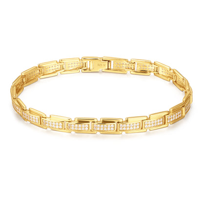Bracciale Nexus, bagno in oro 18k – vista prodotto