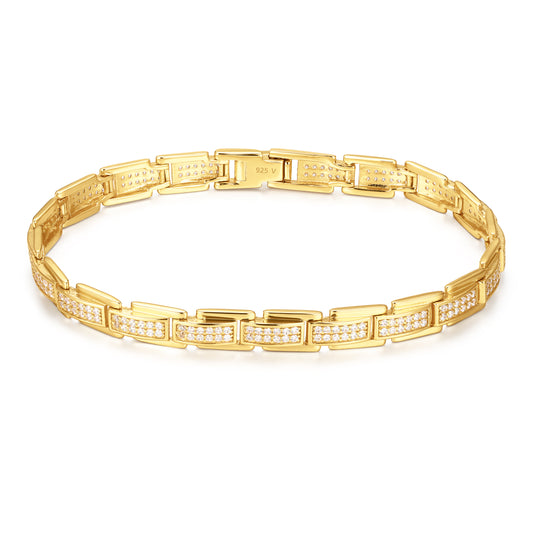 Bracciale Nexus, bagno in oro 18k – vista prodotto