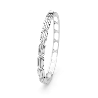 Bangle Alchimia Brillante, bagno di rodio – vista prodotto