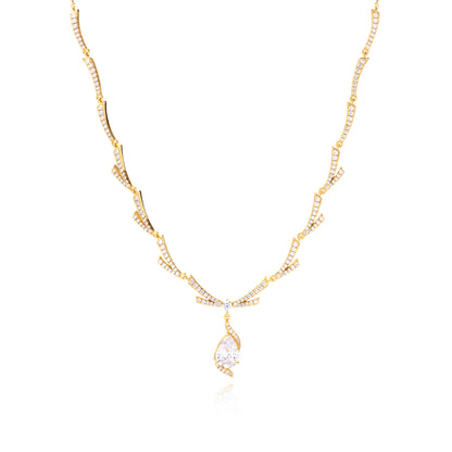 Collana Lumen Astra, bagno in oro 18k – vista prodotto