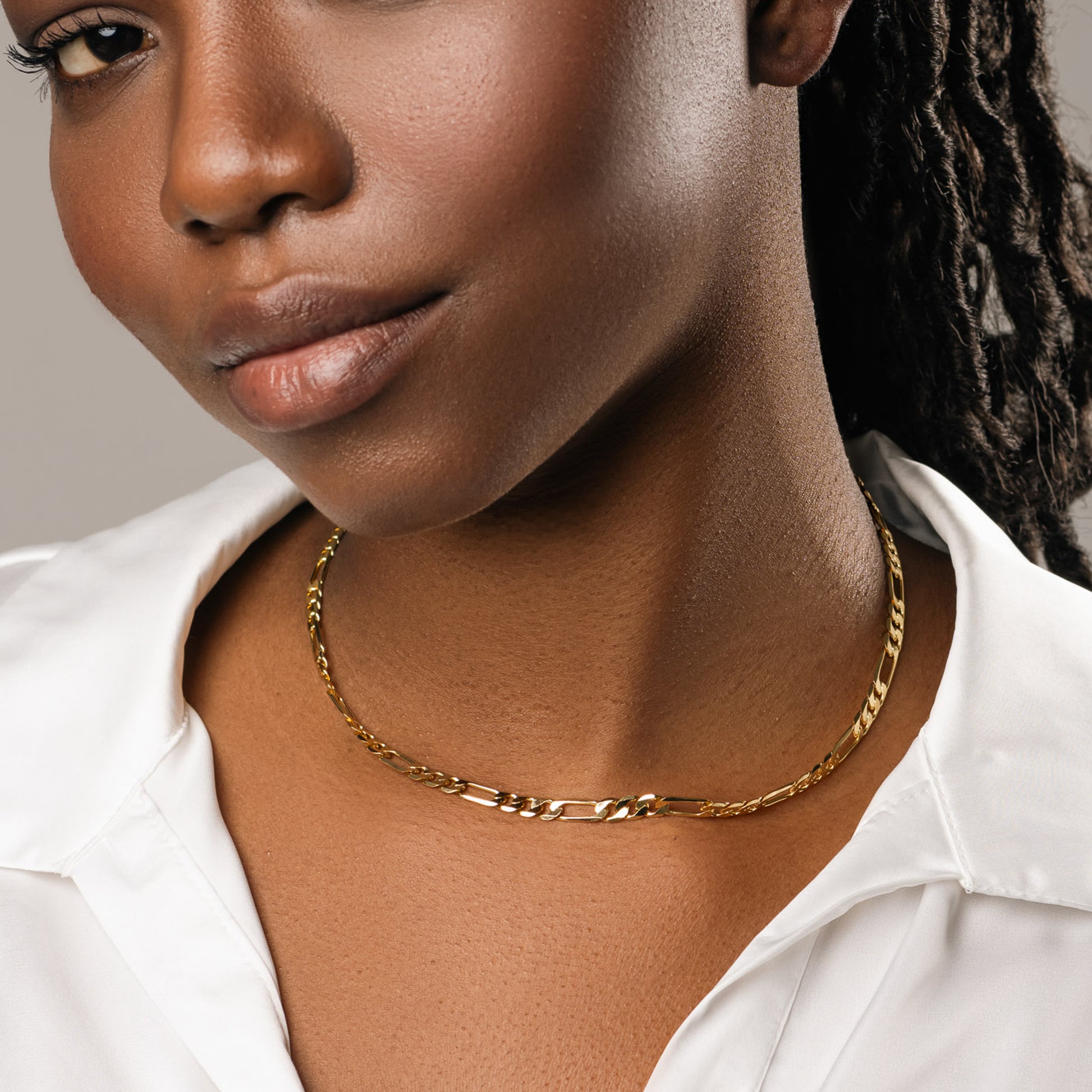 Collana Anima Libera, bagno in oro 18k – dettaglio