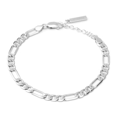 Bracciale Spirito Ribelle, bagno di rodio – vista prodotto